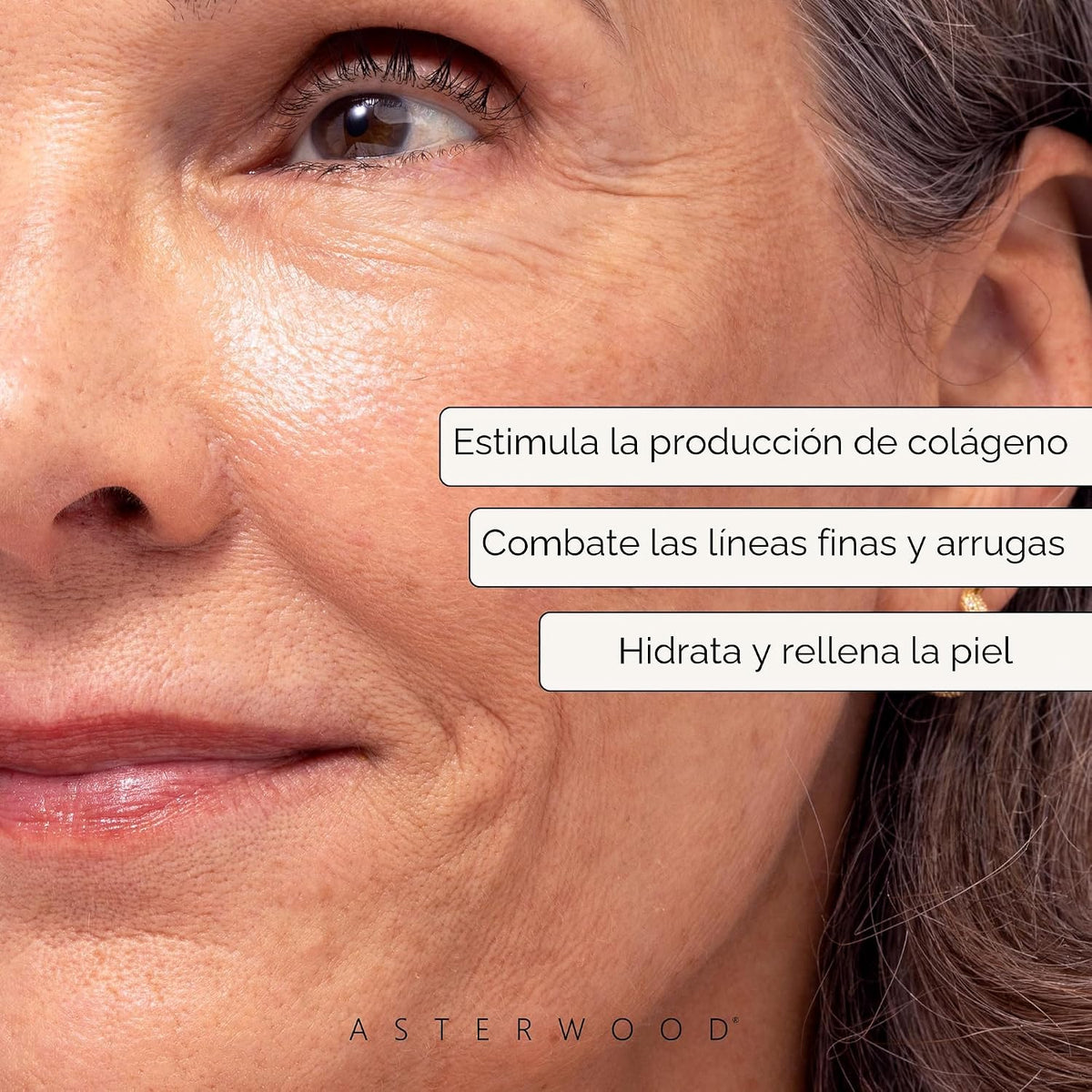 Asterwood Triple Repair Matrixyl 3000 + Argireline + ácido hialurón...