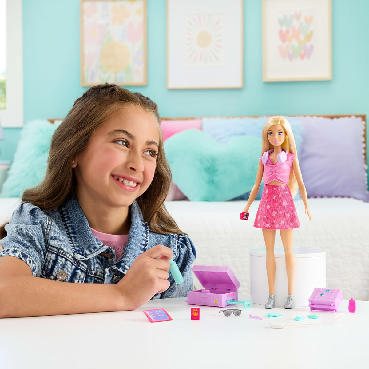 Barbie, Familia y amigos Malibu Limitless Adventure Blonde Fashion...