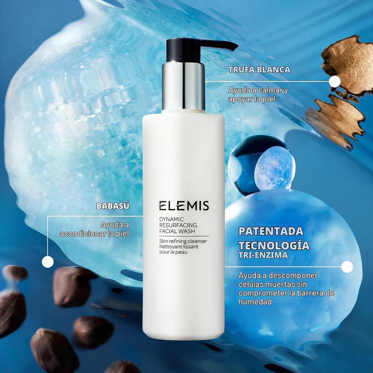 ELEMIS Lavado Facial Dynamic Resurfacing, Lavado Facial Exfoliante...