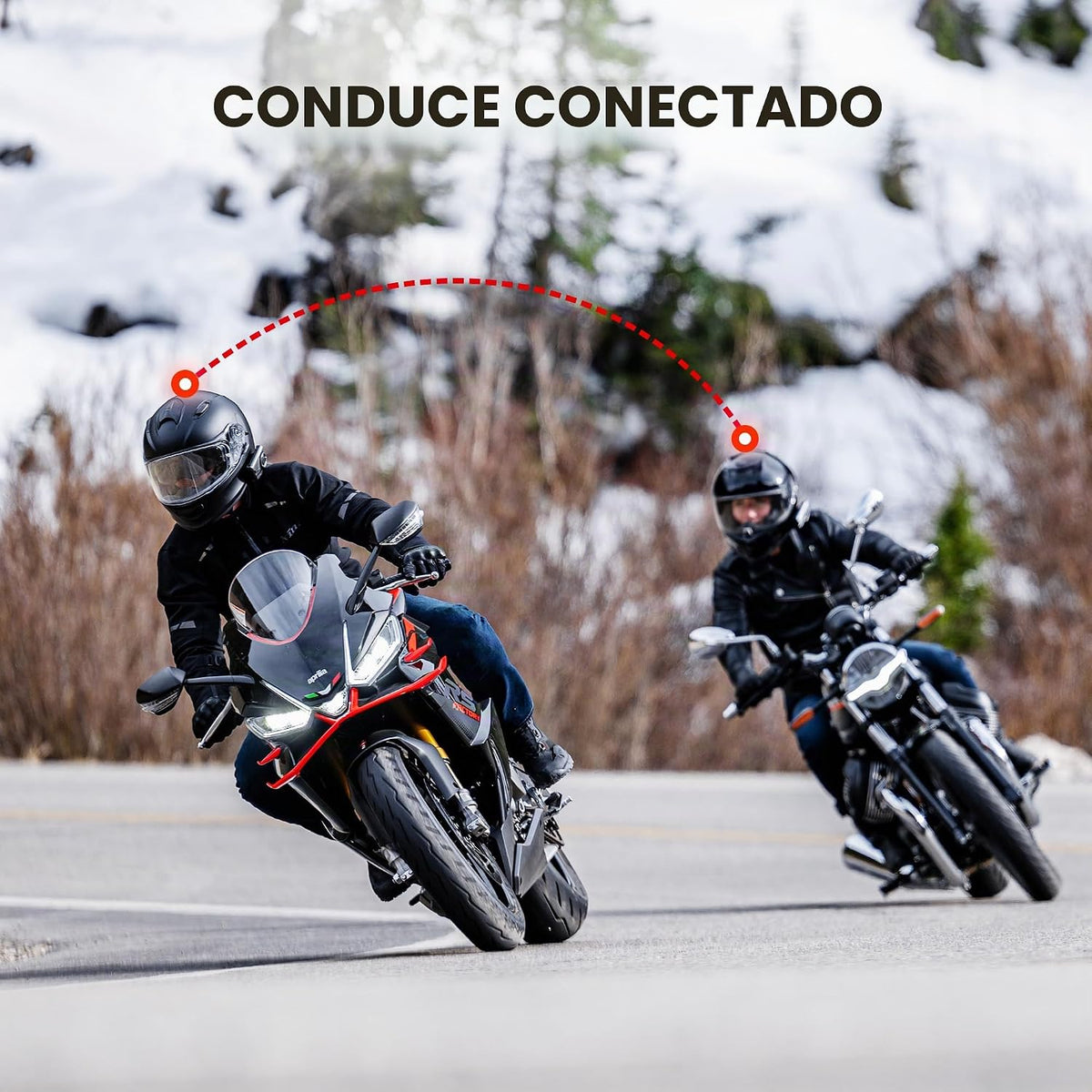 Sena 60S EVO - Auriculares de comunicación Bluetooth para motocicle...