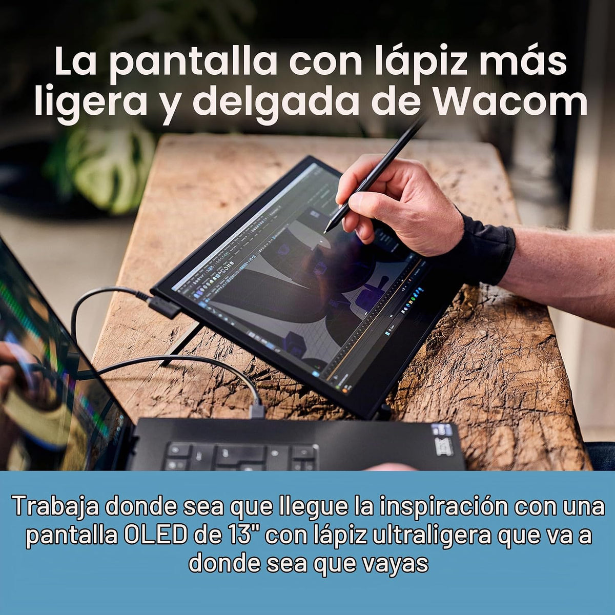 Wacom Movink - Tableta de dibujo con pantalla, pantalla táctil OLED...