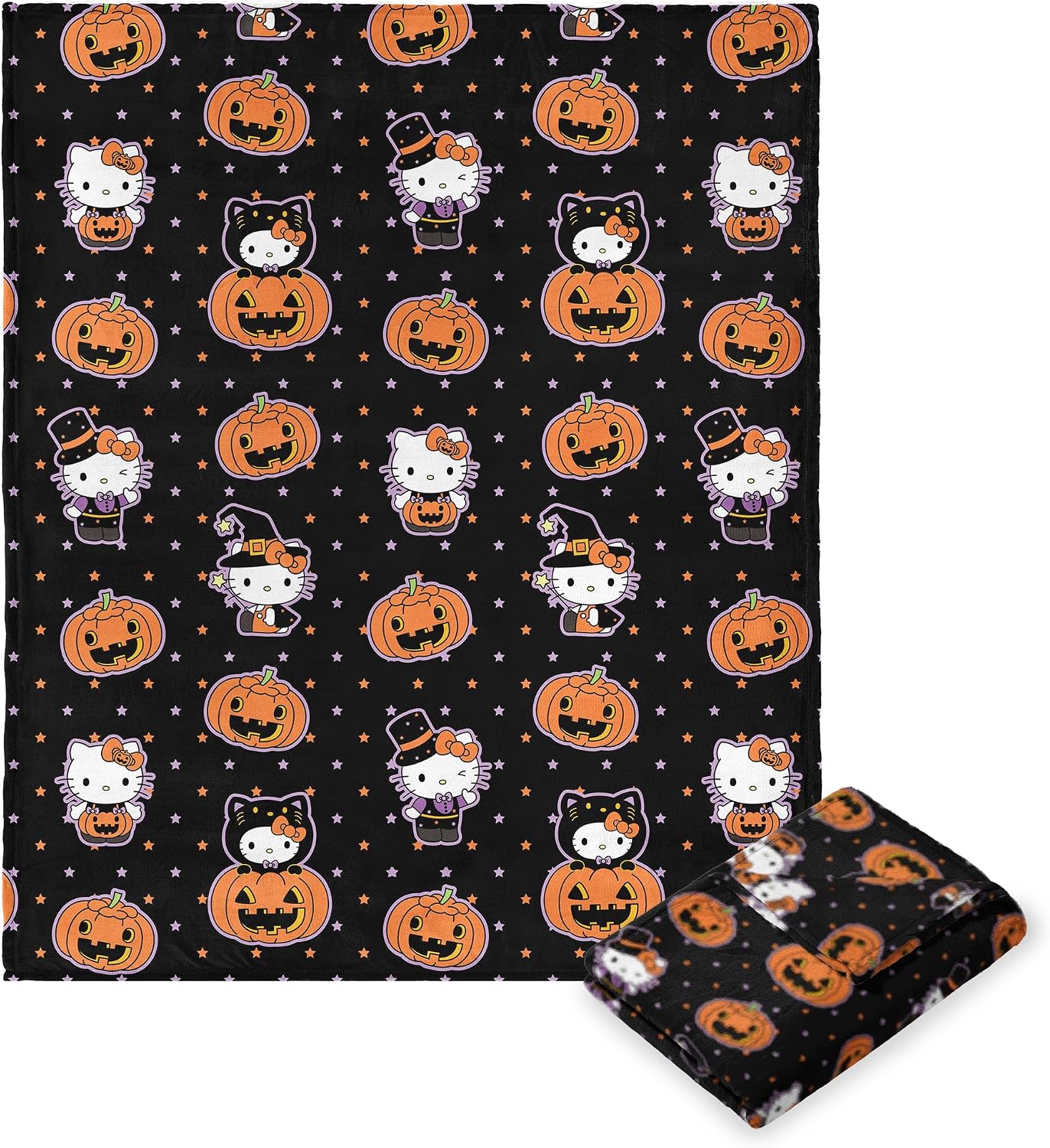 Northwest Hello Kitty Manta Throw de Tacto Sedoso, 50" x 70"...