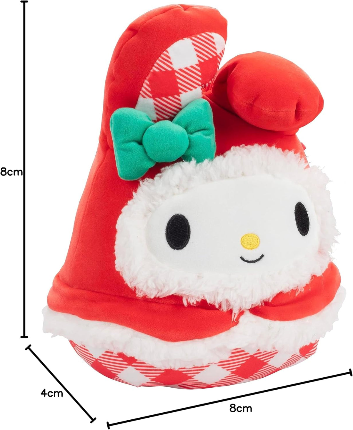 Squishmallows Peluche de My Melody Hello Kitty de 8 pulgadas | Suav...