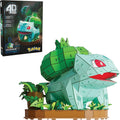4D Build Pokémon Bulbasaur - Kit de modelo de rompecabezas 3D, deco...