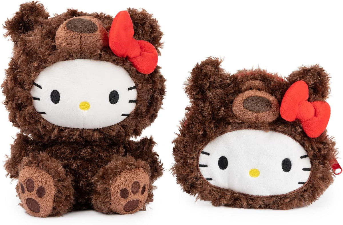 GUND Sanrio Hello Kitty Philbin Oso de Peluche con Bolso y Cremalle...