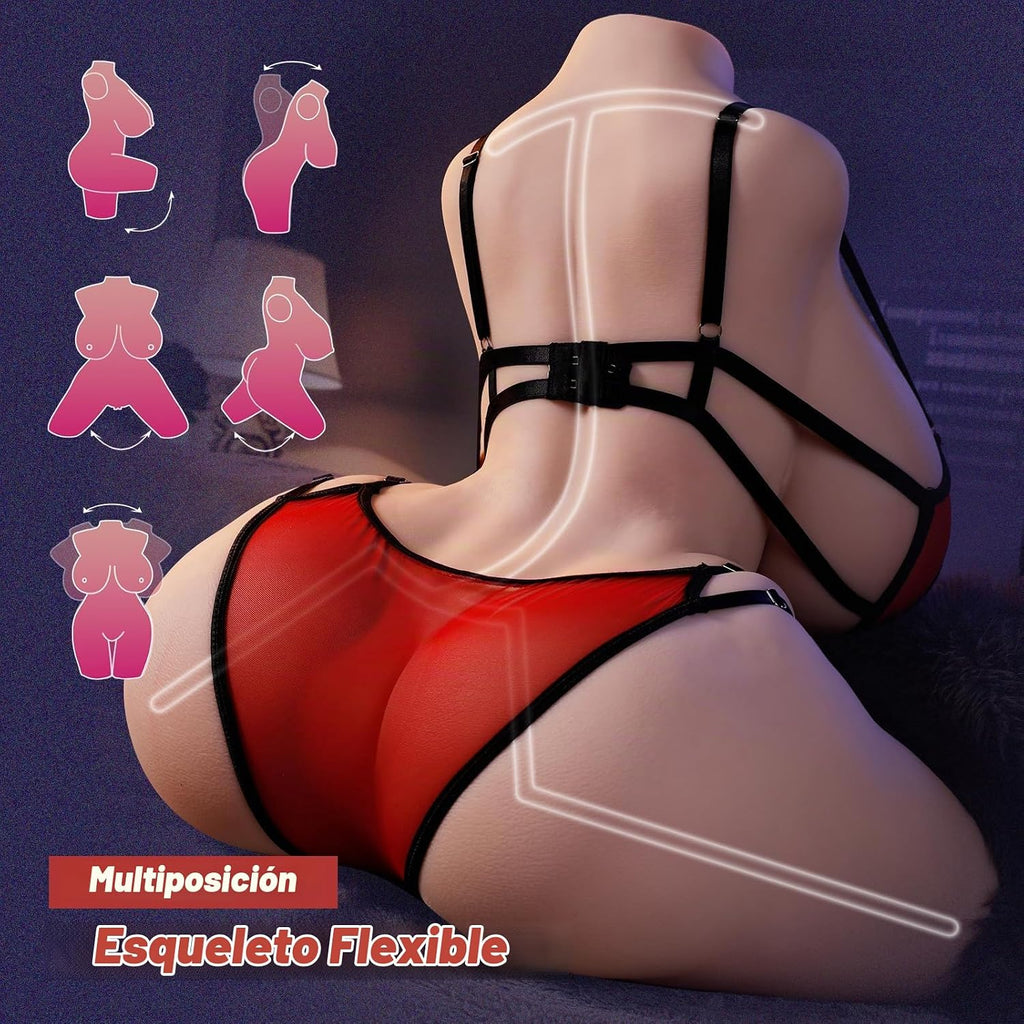 Sexpower Muñeca sexual masculina de 50 libras, juguetes sexuales pa...