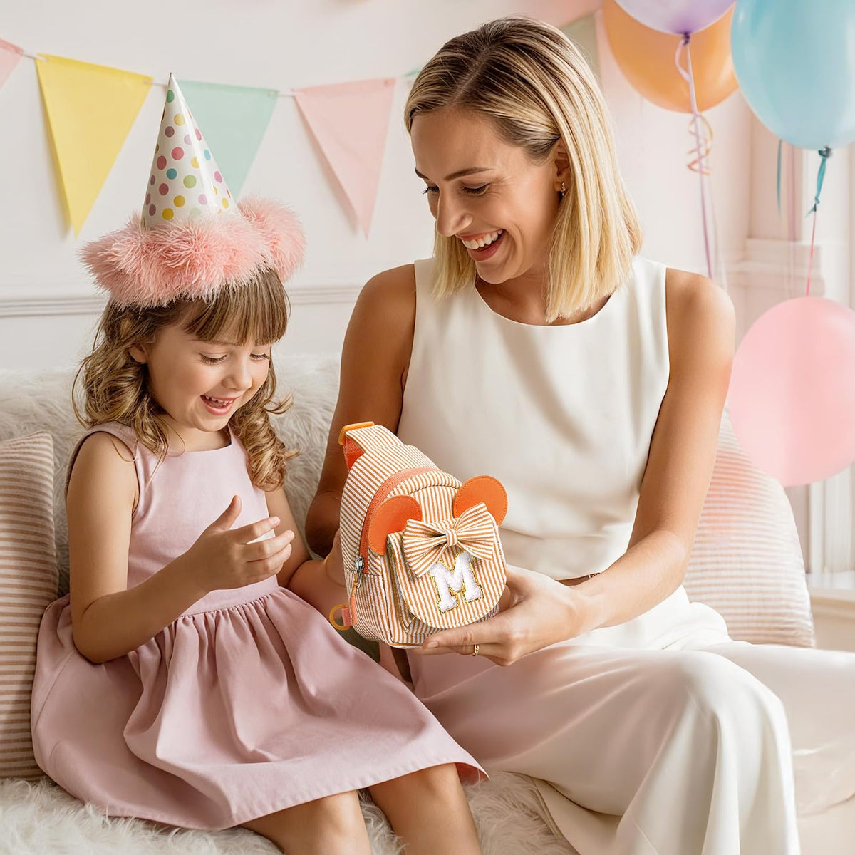 QLOVEA Regalos para niños y niñas, bolso bandolera para niñas, rega...