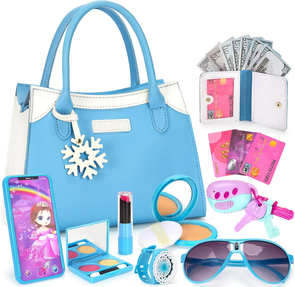 Officygnet Monedero para niñas pequeñas, juguetes de maquillaje de...