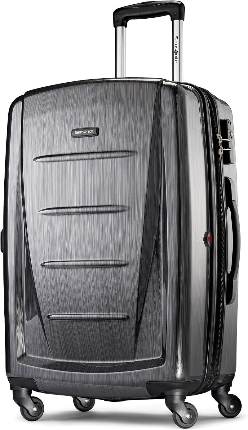 Samsonite Winfield 2 Equipaje rígido con ruedas giratorias, Carbón...