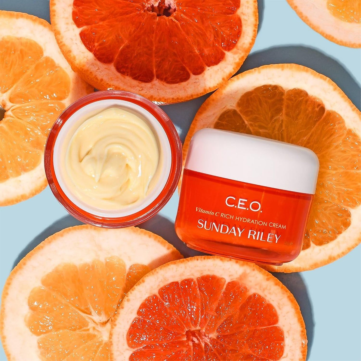 Sunday Riley C.E.O. Crema hidratante facial rica en vitamina C