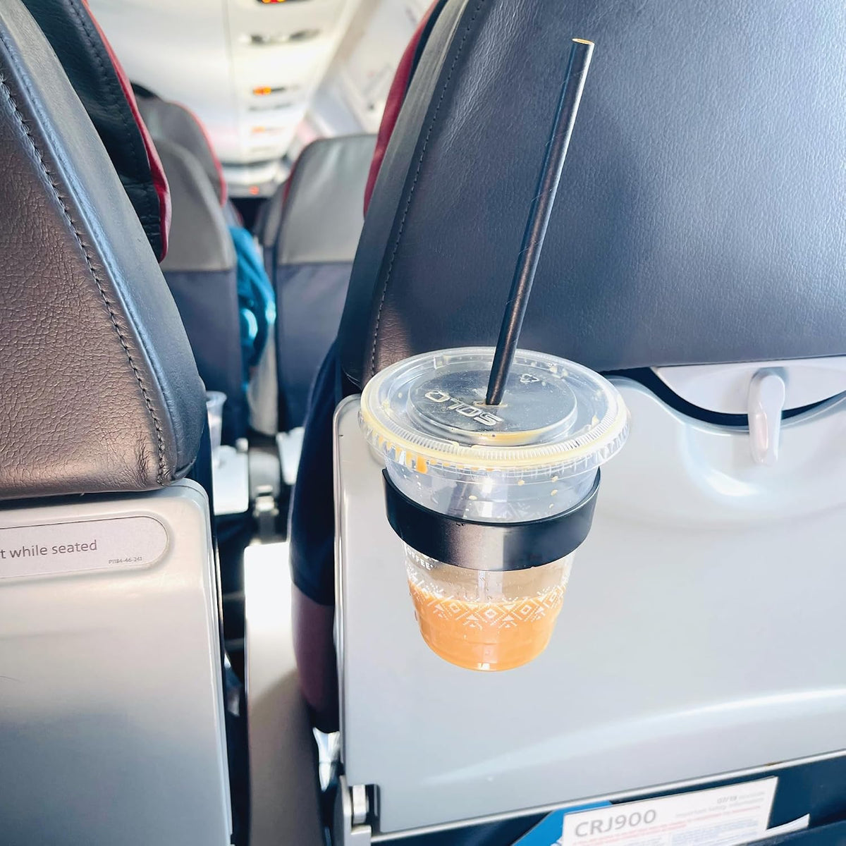 FLYGA Accesorio de viaje con soporte para teléfono o bebida para av...