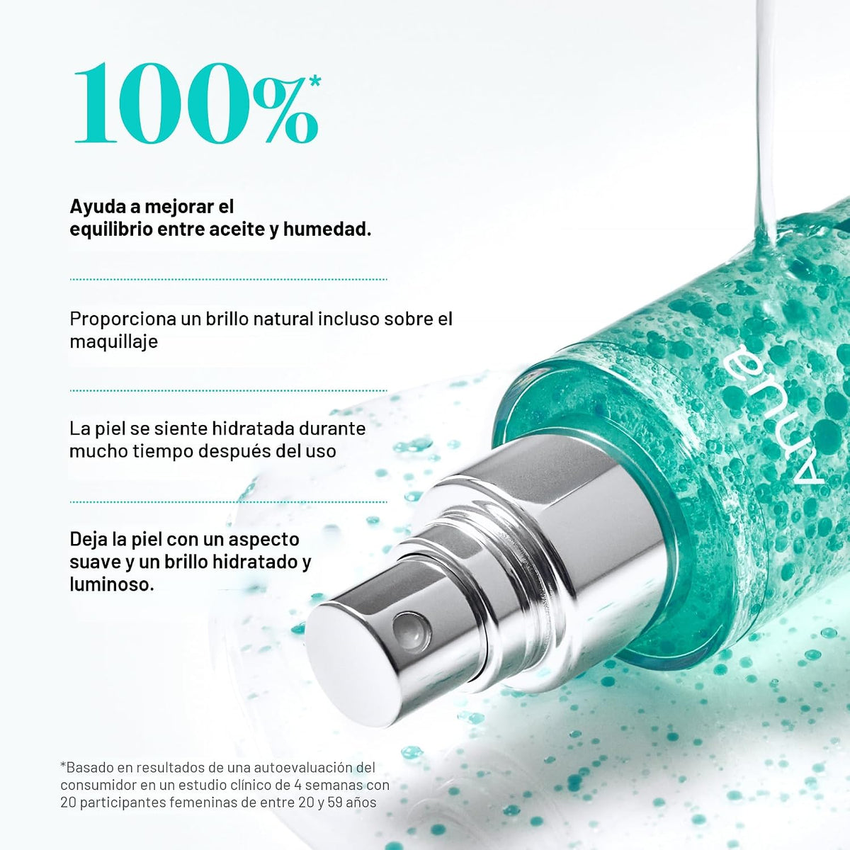 Anua PDRN Collagen Glow - Suero facial en aerosol, 3.38 onzas líqui...