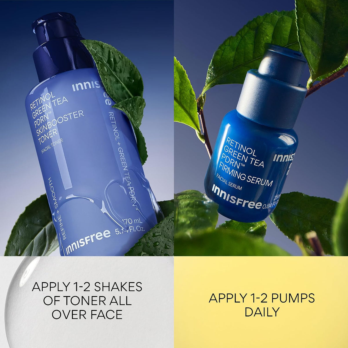 innisfree Suero PDRN de té verde | Cuidado de la piel coreano con r...