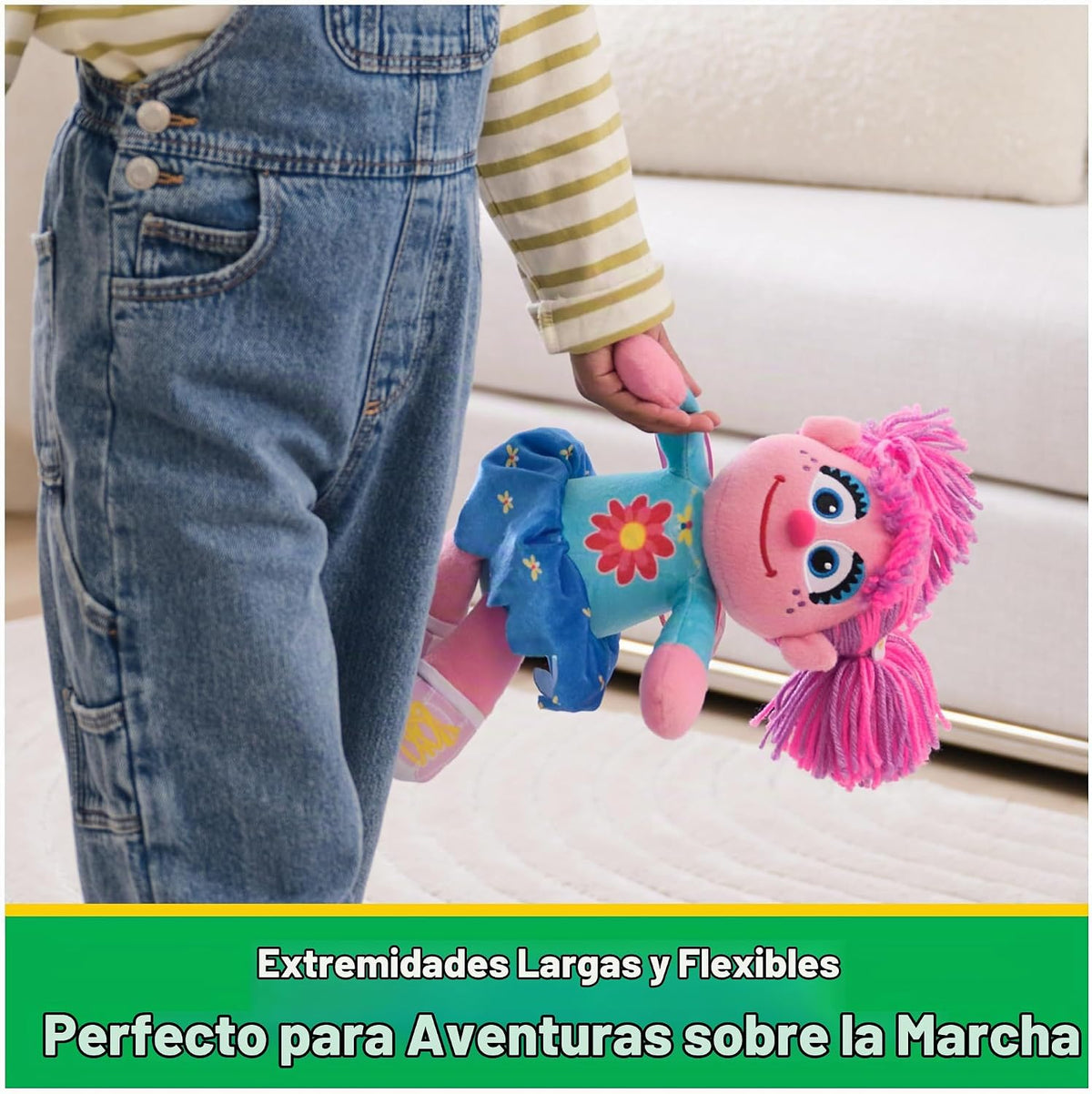 GUND Sesame Street Abby Cadabby Take Along Buddy - Peluche de 13 pu...