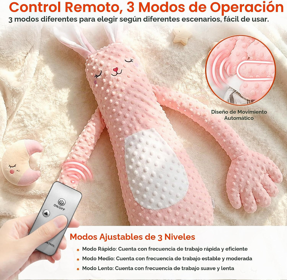 Juguete de peluche interactivo, lindo animal de peluche para niñas...