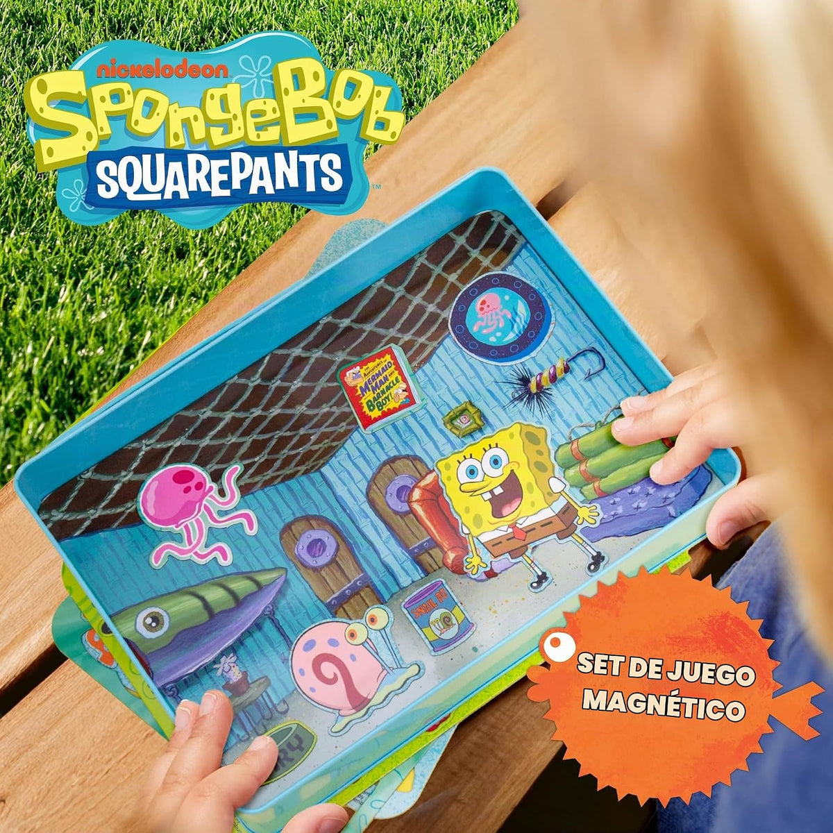 Horizon Group USA - Juego magnético para niños, Bob Esponja | Mezcl...