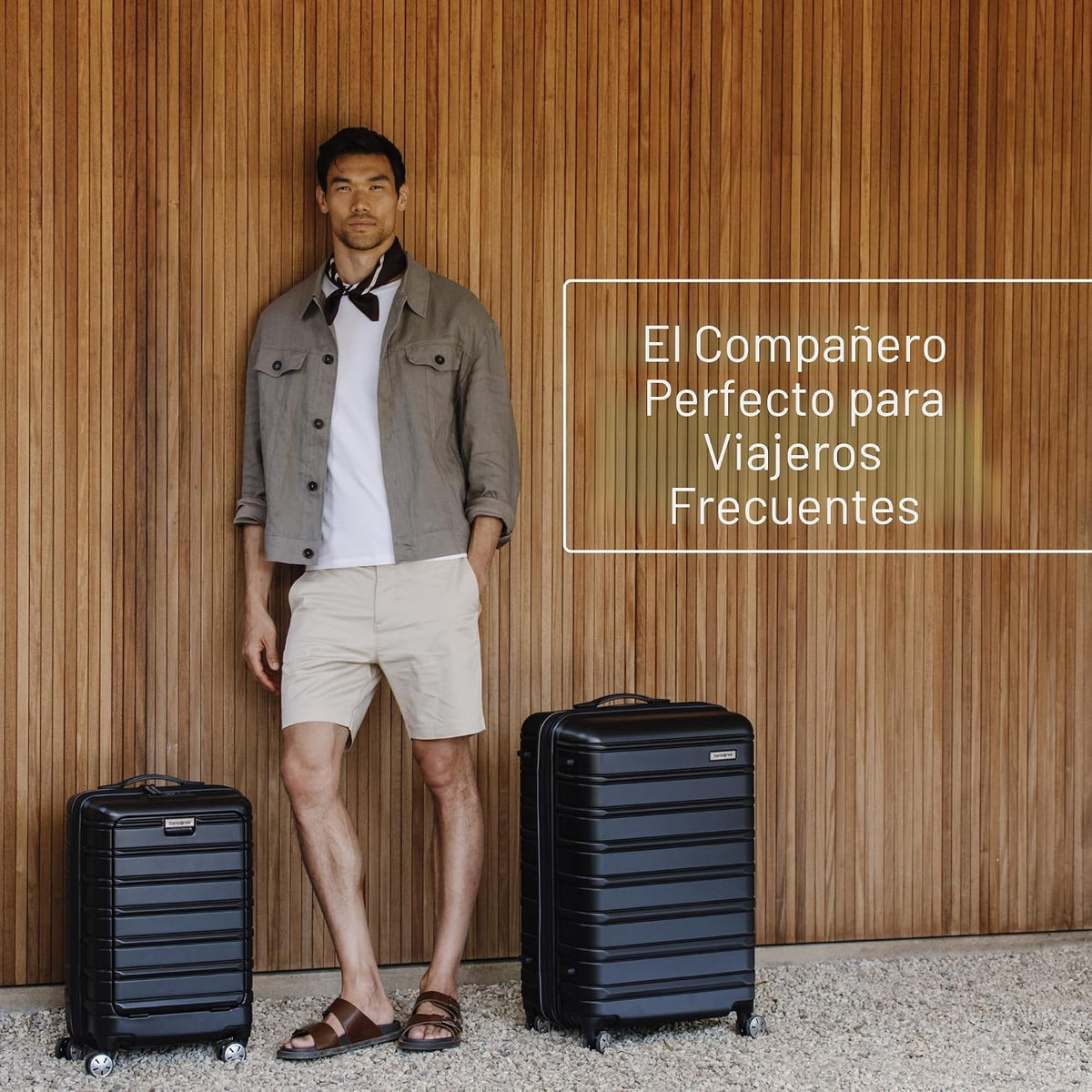 Samsonite Omni 2 - Equipaje rígido extensible con ruedas giratorias...