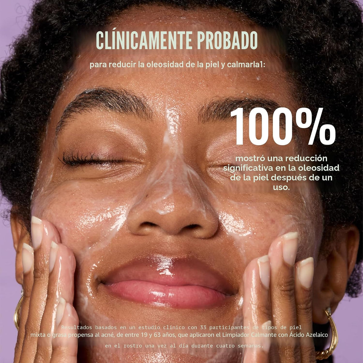 Good Molecules Limpiador calmante de ácido azelaico \u2013 Lavado f...