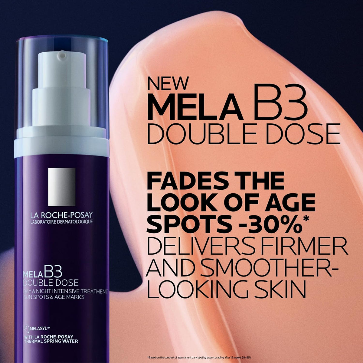 La Roche-Posay Mela B3 Tratamiento antienvejecimiento de doble dosi...