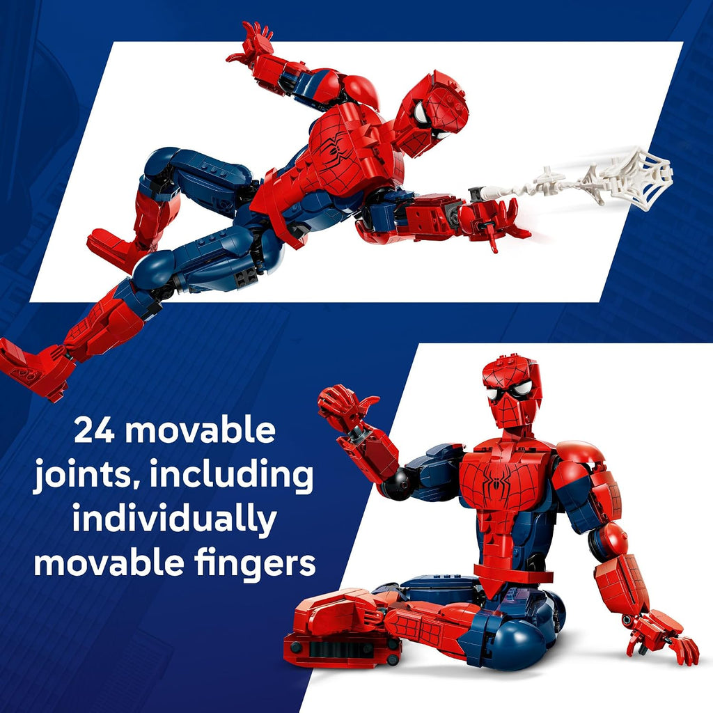 LEGO Figura de héroe de Marvel Spider-Man \u2013 Juguete de constru...