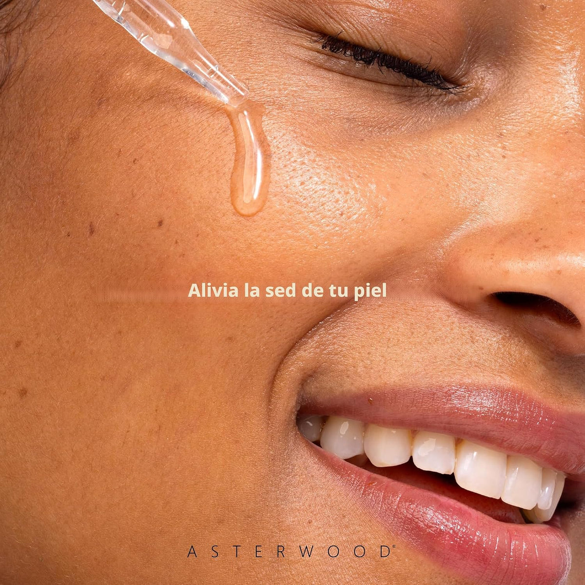 Suero de ácido hialurónico puro Asterwood para rostro, antienvejeci...