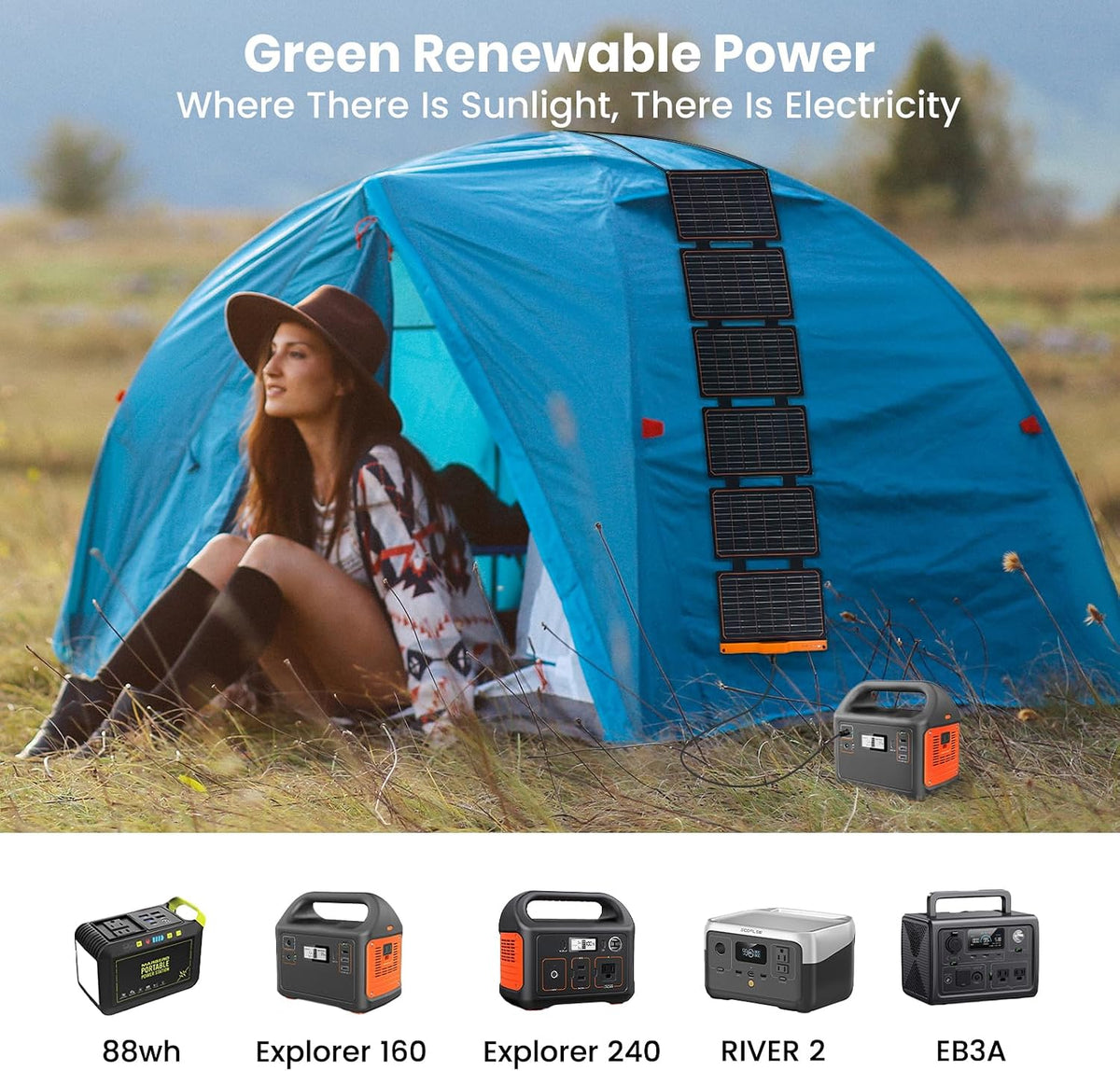 Prenda impermeable portátil plegable del cargador IP67 del panel so...
