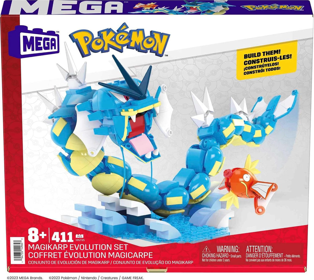 MEGA - Juego de juguetes de construcción de figuras de acción Pokém...