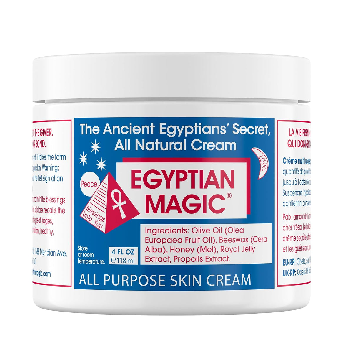 Egyptian Magic - Crema hidratante multiusos para cara, cuerpo y pie...