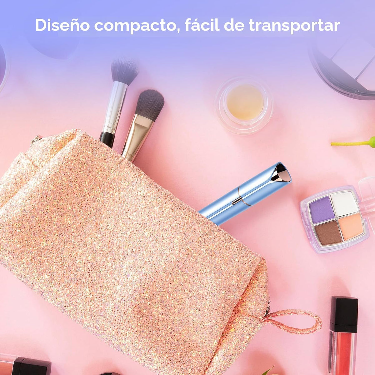 Removedor de vello facial para mujeres, como se ve en la televisión...