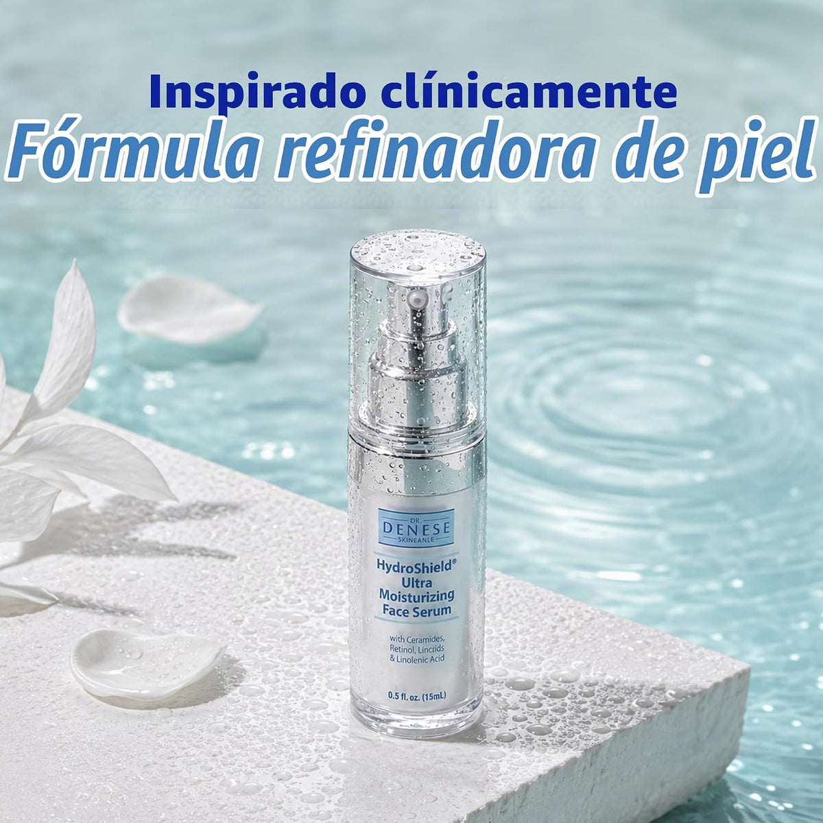 Dr. Denese SkinScience HydroShield - Suero de retinol para rostro 2...
