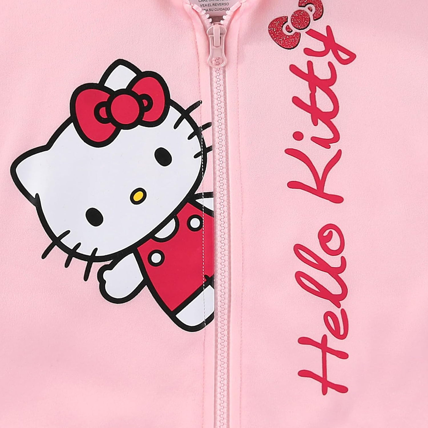 Hello Kitty Sanrio - Sudadera con capucha y cremallera completa par...