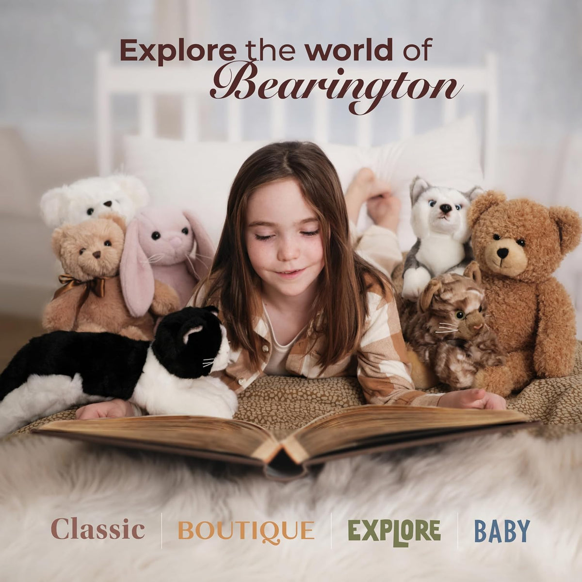 Bearington Lovely Doodles Perro de Peluche Color Caramelo de 14 pul...
