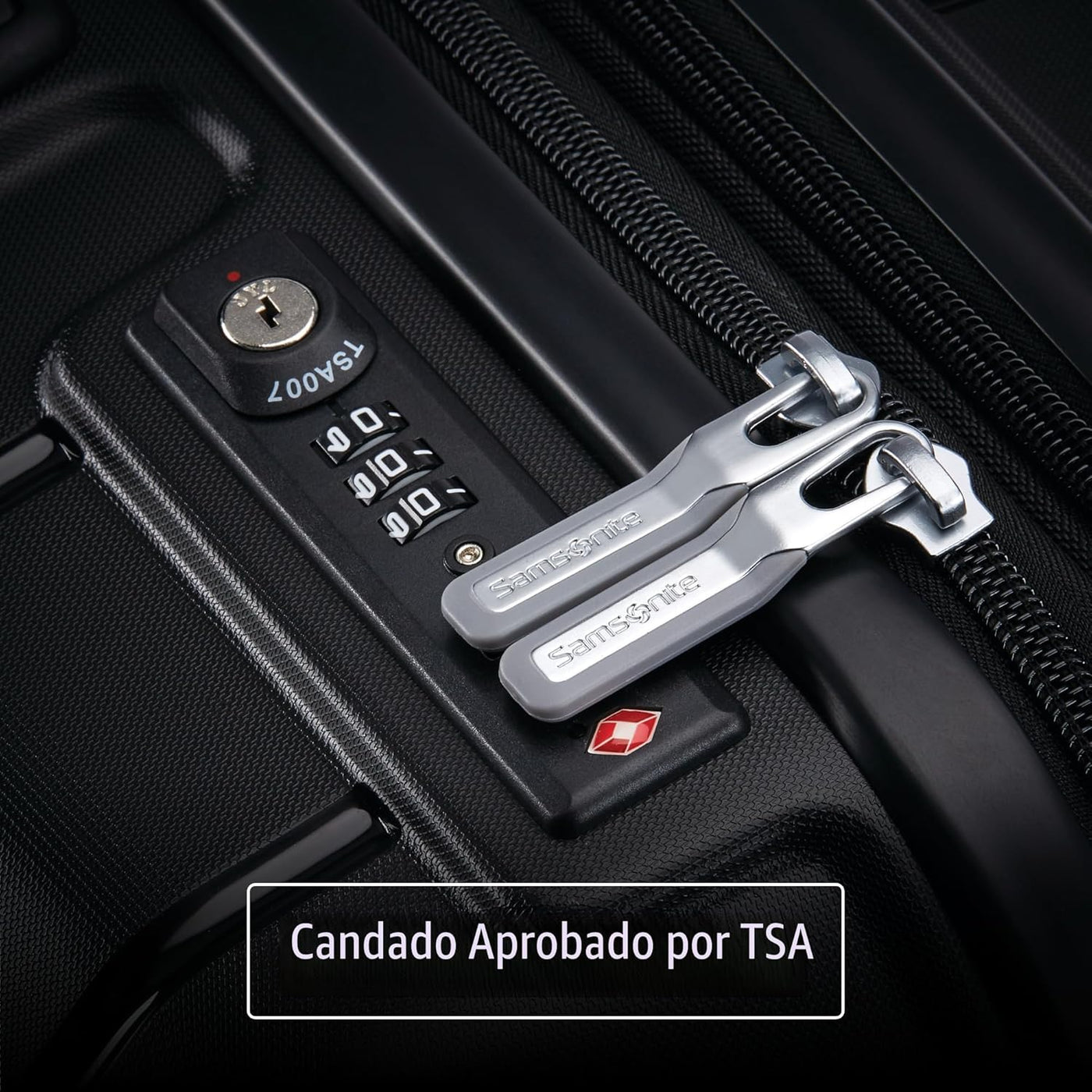 Samsonite Freeform de carcasa rígida expandible con ruedas giratori...