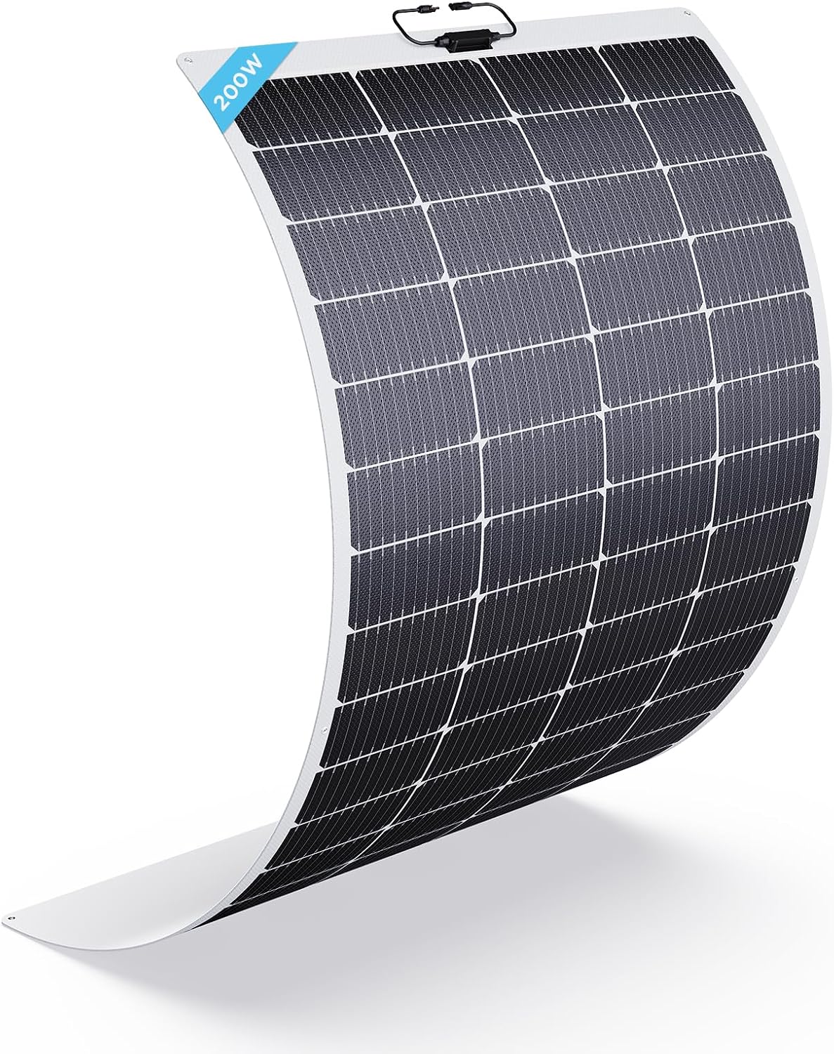 Callsun Panel solar flexible 200W, ETFE ultrafino flexible de 240 °...