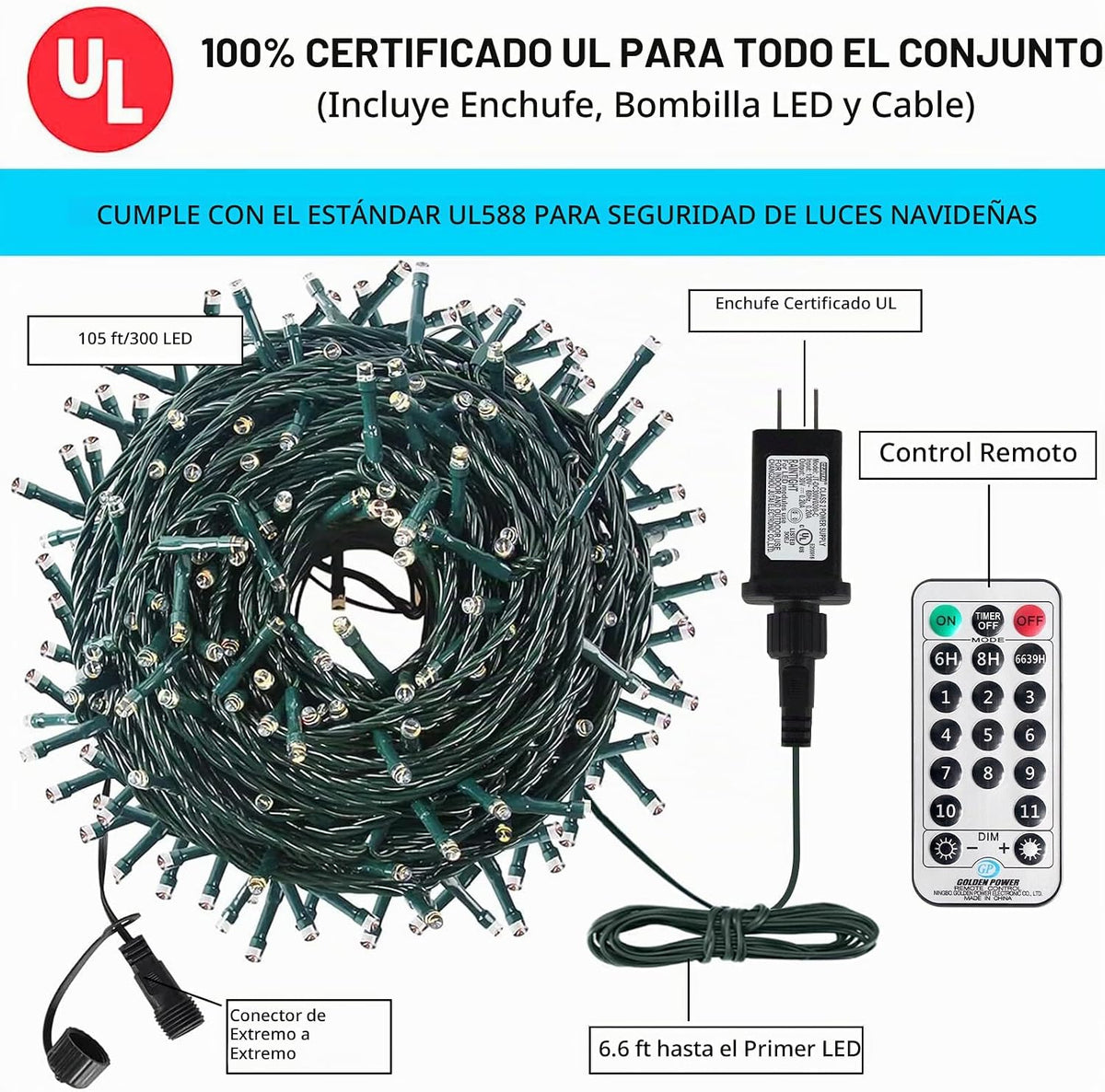 MZD8391 - Luces de Halloween naranjas y moradas para interiores y e...