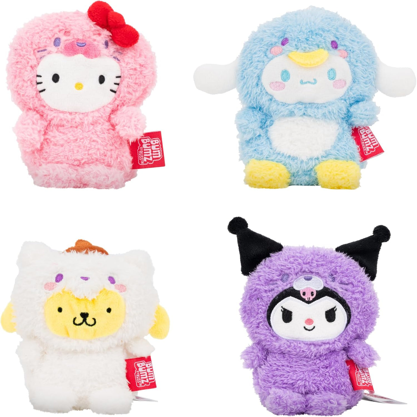 BumBumz Hello Kitty and Friends IceFriendBumz - Paquete de 4 juguet...