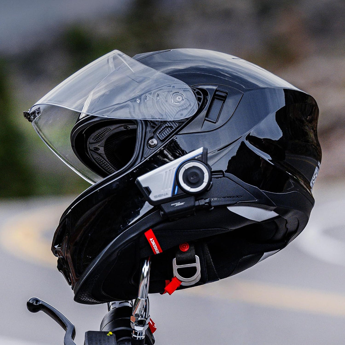 Sena 60S EVO - Auriculares de comunicación Bluetooth para motocicle...