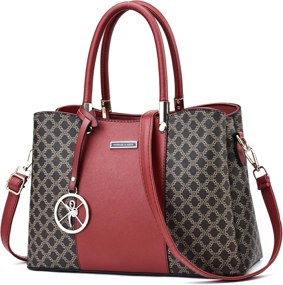 KURGOOL Bolsos y bolsos de mano para mujer, bolso de hombro con asa...