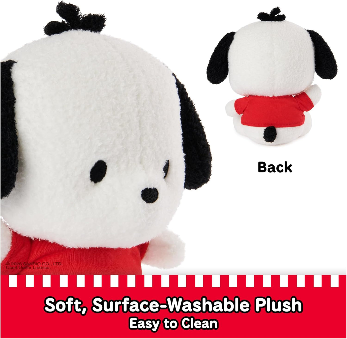 GUND Sanrio Pochacco Peluche, Peluche de Cachorro para Edades de 1...
