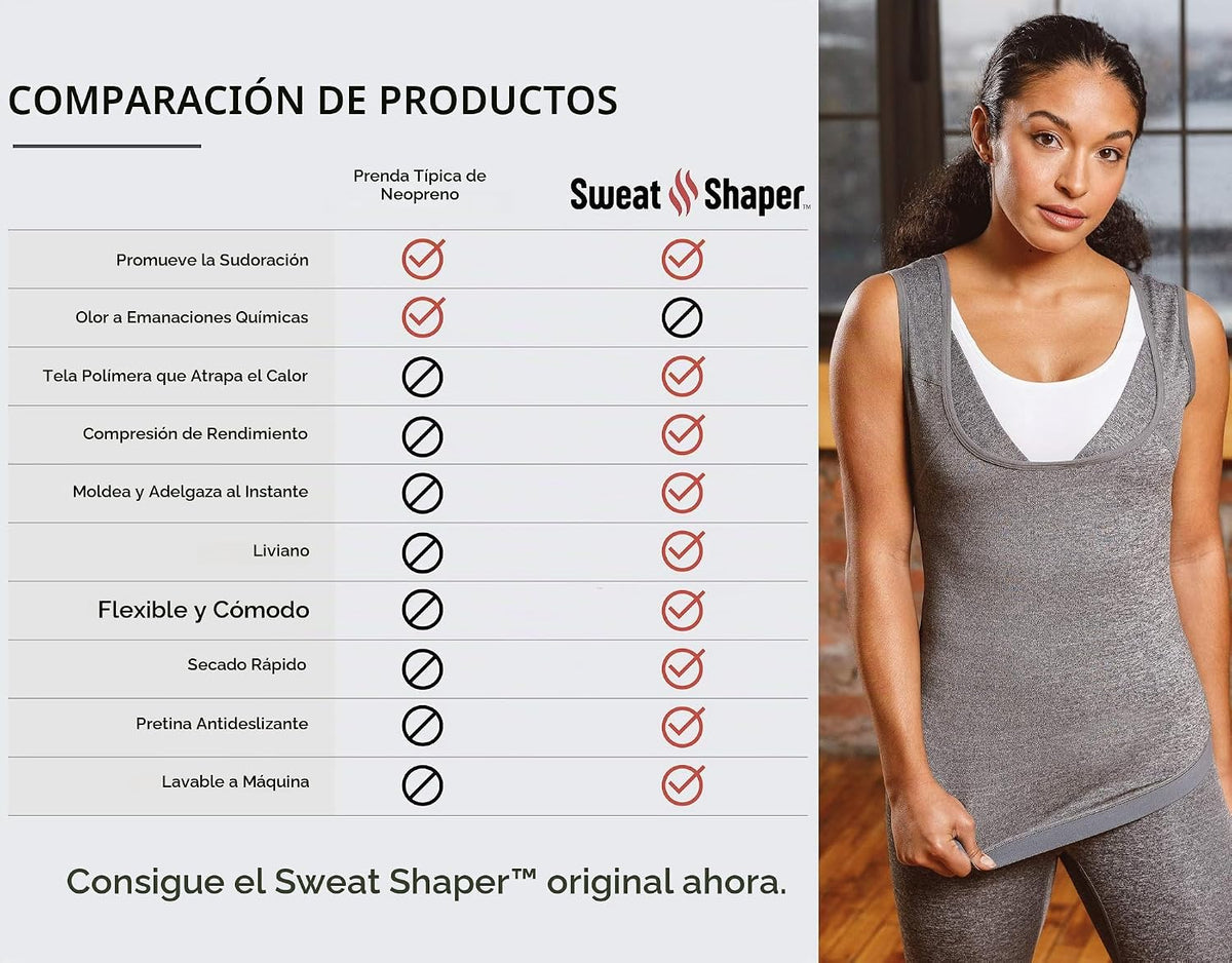 Sweat Shaper - Chaleco para mujer