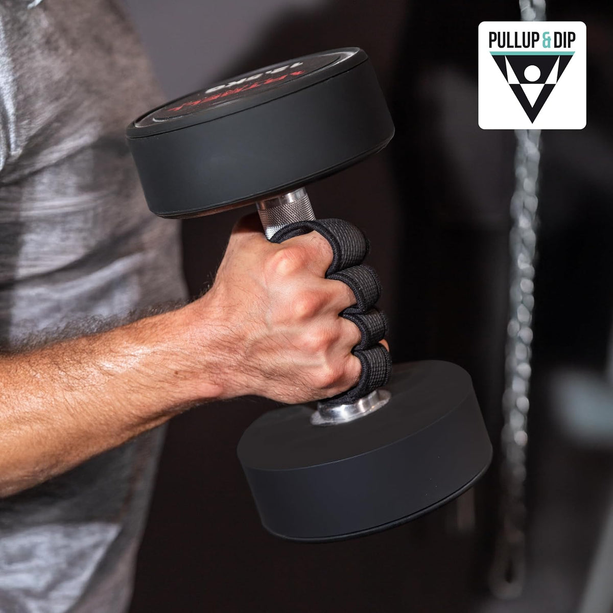 PULLUP &amp; DIP Almohadillas de Agarre de Neopreno Lifting Grips,...