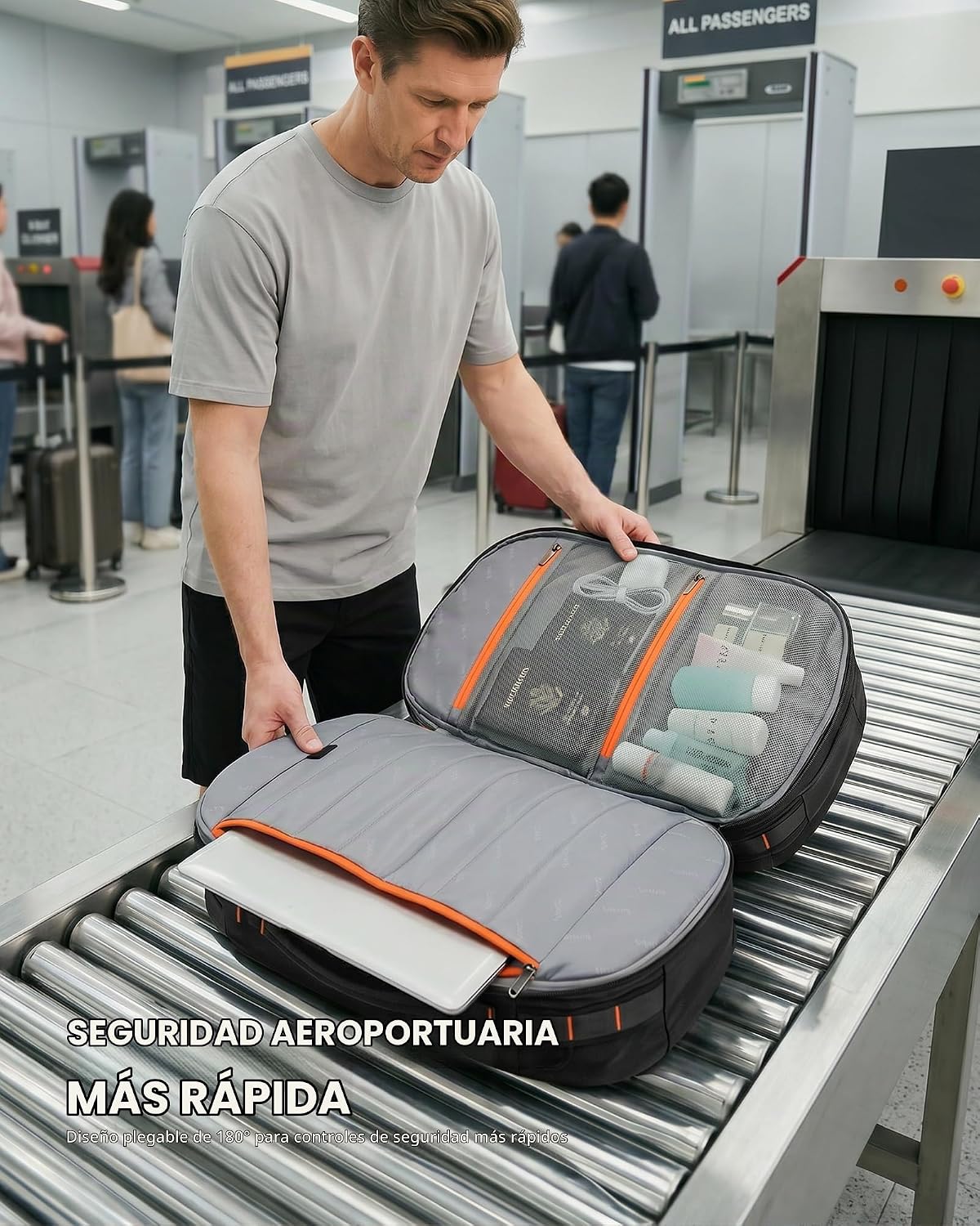 Tolaccea Mochila de viaje para laptop, mochila de mano para hombres...