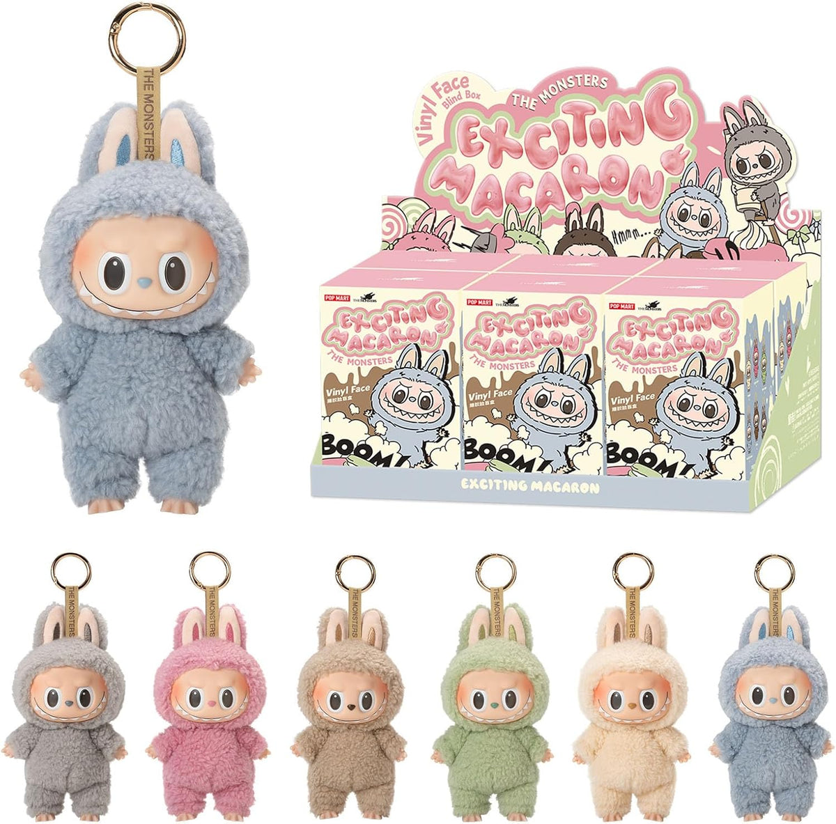 POP MART Los Monstruos - Cajas Ciegas de Macarons Sabrosos de Vinil...