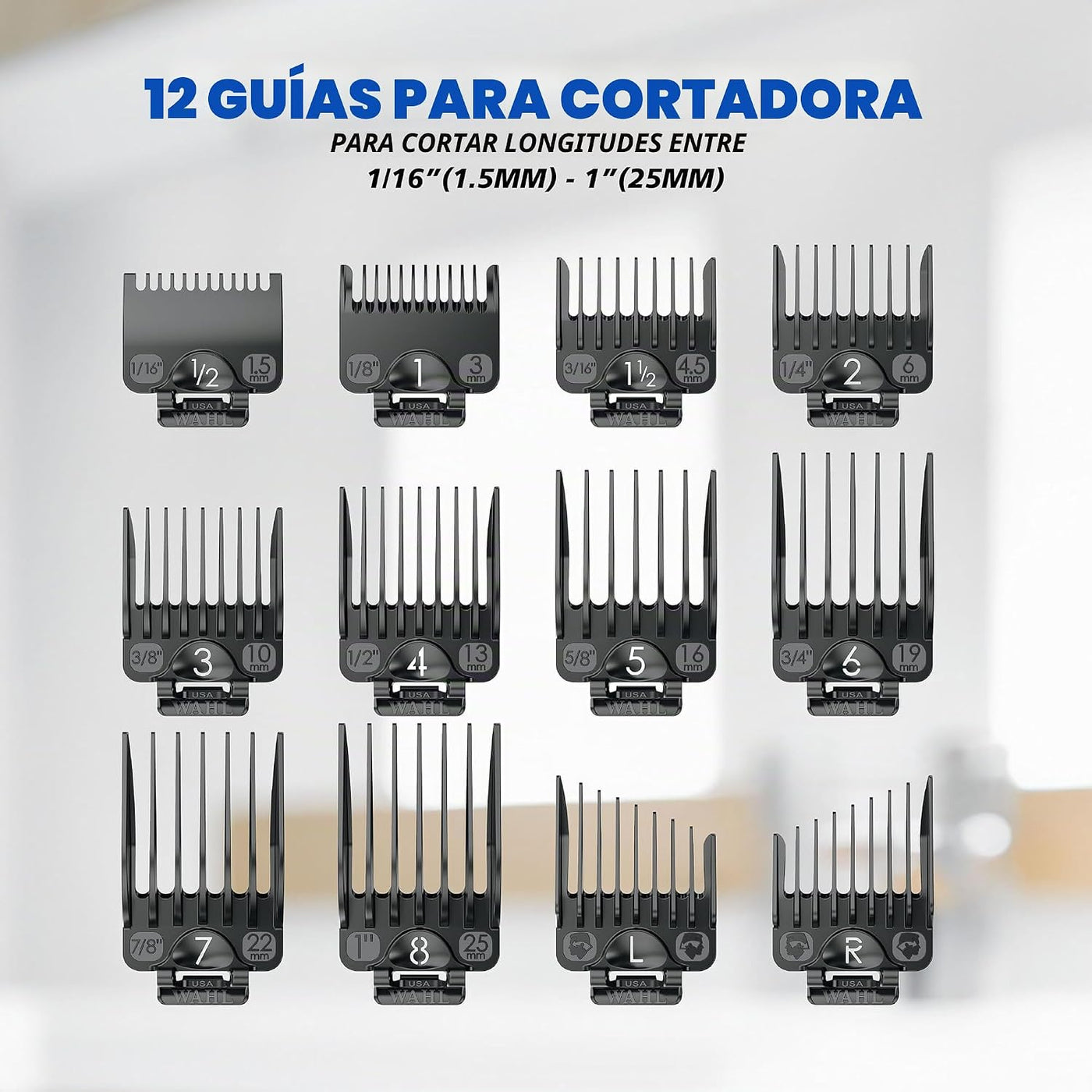 Wahl USA Anthem - Kit de corte de pelo clásico \u2013 Cortapelos co...