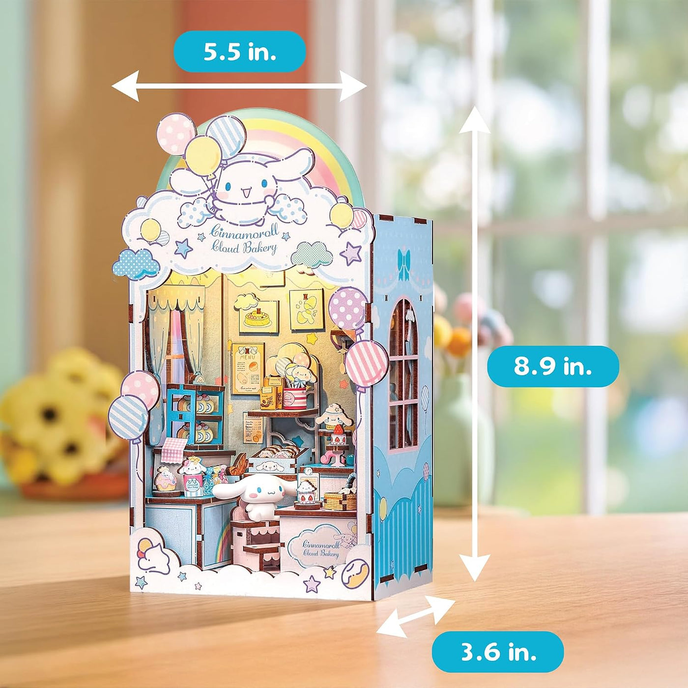 Hands Craft Cinnamoroll Cloud - Kit de rincón de libro de panadería...
