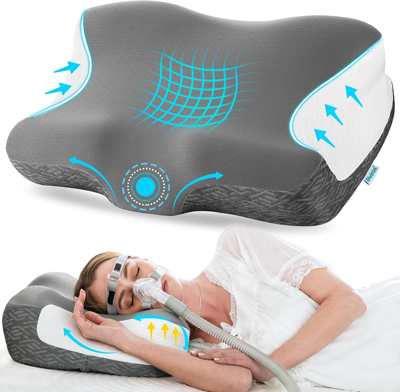 Almohada CPAP elegible para la FSA para que los usuarios reduzcan f...