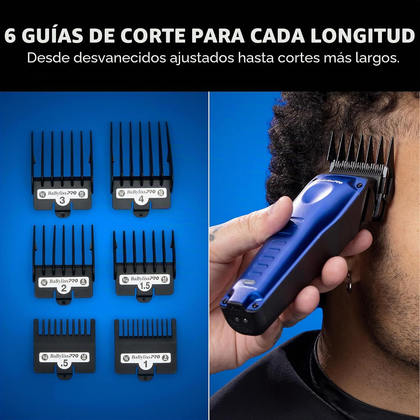 BaBylissPRO Cortadora compacta LO-PROFX de alto rendimiento para ca...