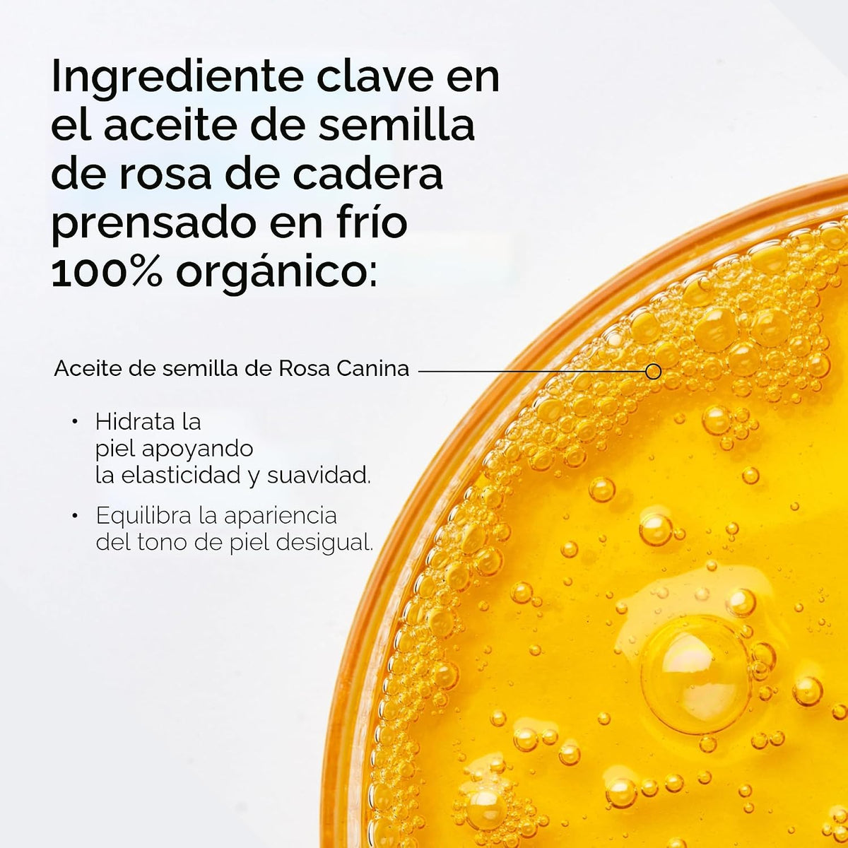 The Ordinary Aceite de semilla de rosa mosqueta 100% orgánico prens...