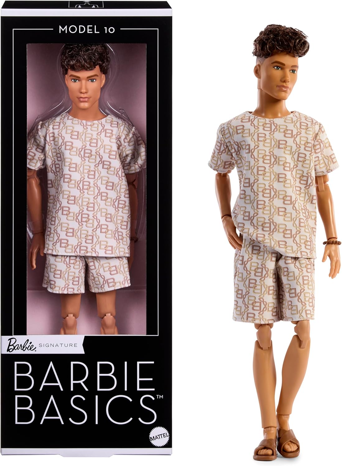 Barbie Básicos Modelo Coleccionista Ken Doll | Muñeca de moda Brune...