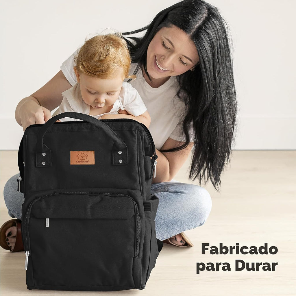 KeaBabies Mochila para pañales de bebé, bolsa de bebé para niños, n...